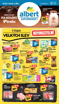 akční leták Albert 20.9.2023-26.9.2023