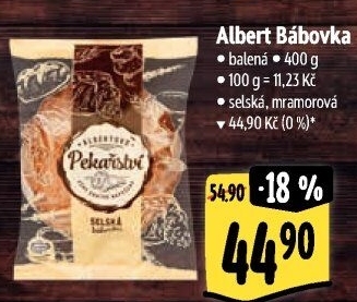 Bábovka Albert