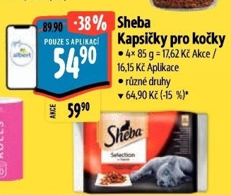 Kapsičky pro kočky Sheba
