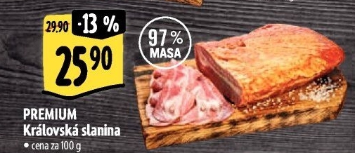 Královská slanina Premium Albertovo uzenářství