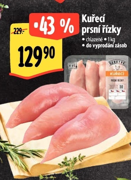 Kuřecí prsní řízky Albert