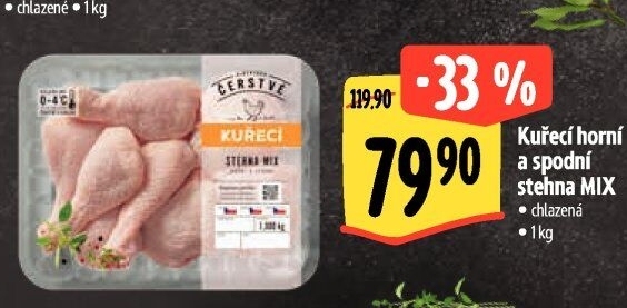 Kuřecí stehna Albert