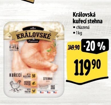 Kuřecí stehna královská Premium Albert