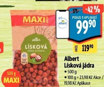 Lískové ořechy Albert