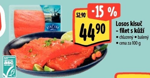 Losos Kisuč filet Albert