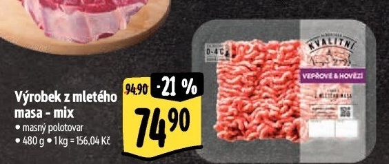 Mleté maso mix Albert