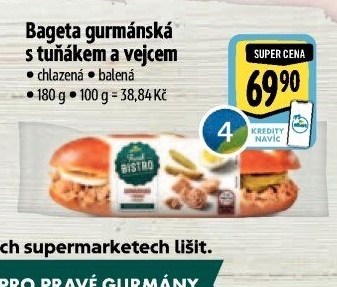 Obložená bageta Albert Fresh Bistro