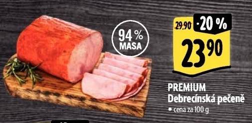 Pečeně debrecínská Premium Albertovo uzenářství