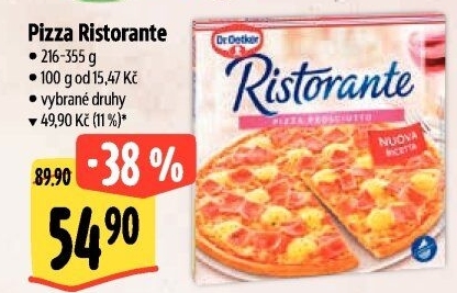 Pizza mražená Ristorante Dr. Oetker
