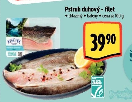 Pstruh duhový filet Albert