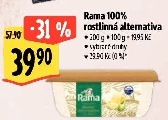 Rama rostlinná Plant Based Butter Alternative