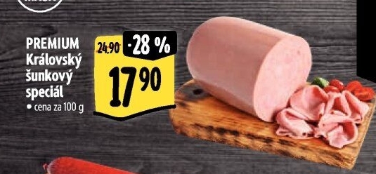 Salám šunkový královský speciál Premium Albertovo uzenářství