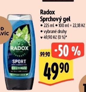 Sprchový gel Radox