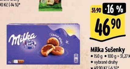 Sušenky Milka