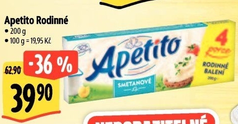 Sýr tavený Apetito