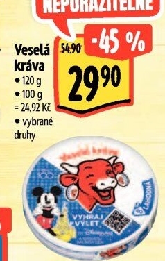 Sýr tavený Veselá kráva