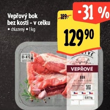 Vepřový bok bez kosti Albert