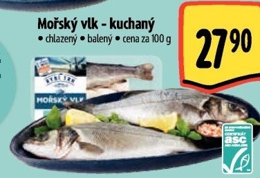 Vlk mořský kuchaný Albert