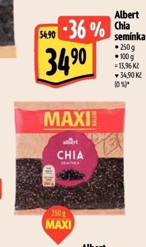 Chia semínka Albert