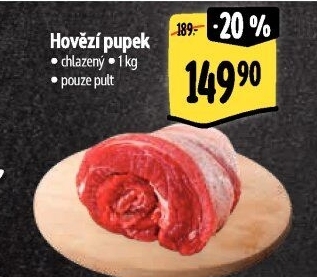 Hovězí pupek