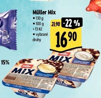 Jogurt Müller Mix
