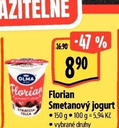 Jogurt smetanový Florian Olma