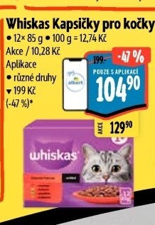 Kapsičky pro kočky Whiskas