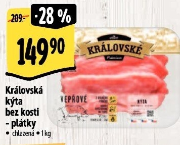 Královská vepřová kýta bez kosti Albert