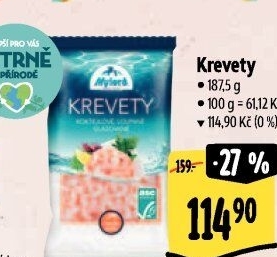 Krevety mražené Mylord