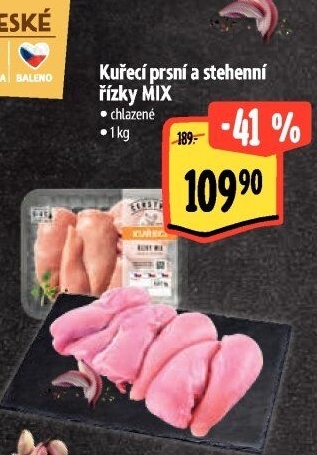 Kuřecí řízky mix Albert