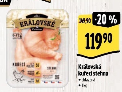 Kuřecí stehna královská Premium Albert