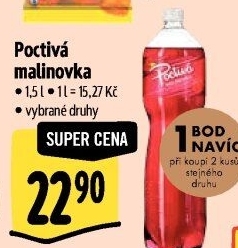 Limonáda Poctivá Poděbradka