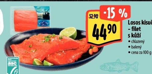 Losos Kisuč filet Albert