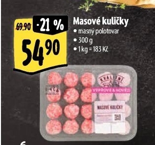 Masové kuličky švédské Albert