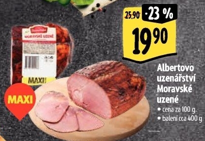 Moravské uzené Albertovo uzenářství