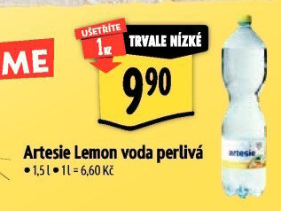 Ochucená voda Artesie