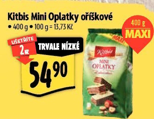 Oplatky mini Kitbis