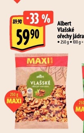 Ořechy vlašské Albert