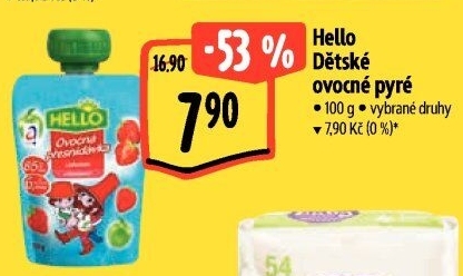 Ovocná kapsička Hello
