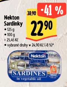 Sardinky Nekton