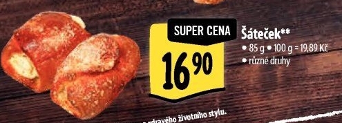 Šáteček s náplní