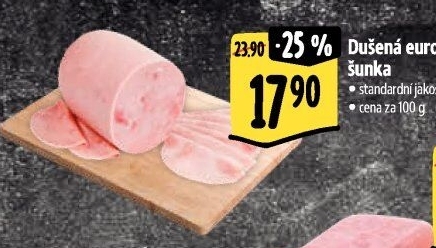 Šunka euro dušená standard