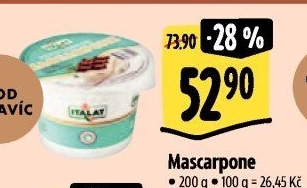 Sýr Mascarpone Italat