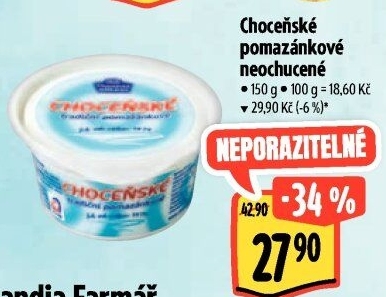 Tradiční pomazánkové Choceňské