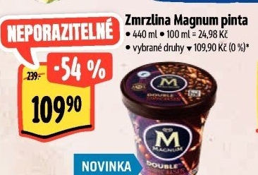 Zmrzlina v kelímku Magnum Algida