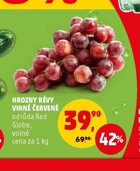 Hrozny révy vinné červené