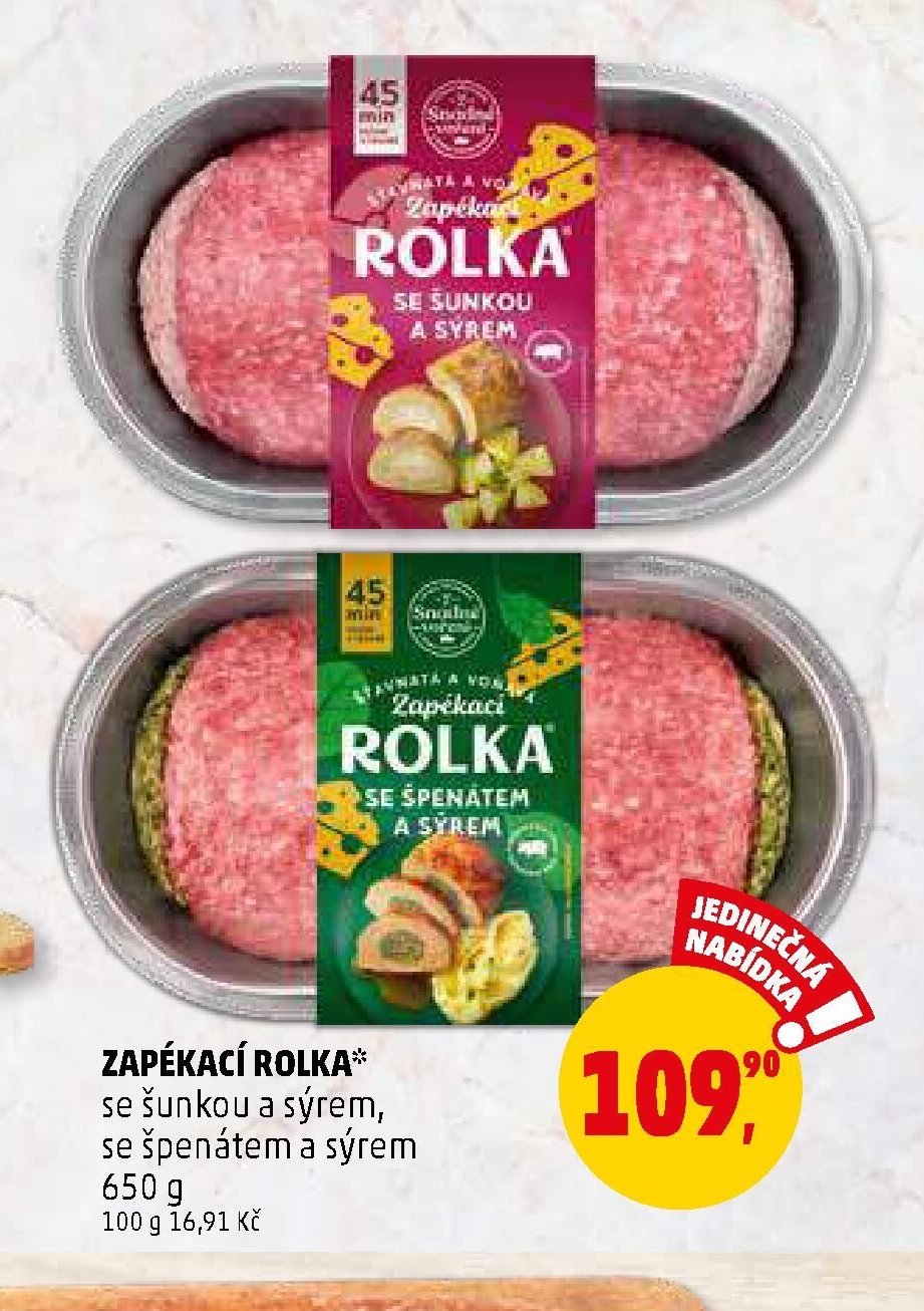 ZAPÉKACÍ ROLKA