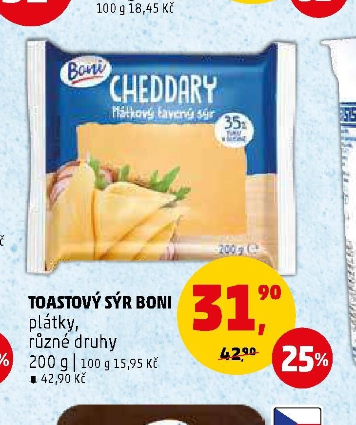 TOASTOVÝ SÝR BONI