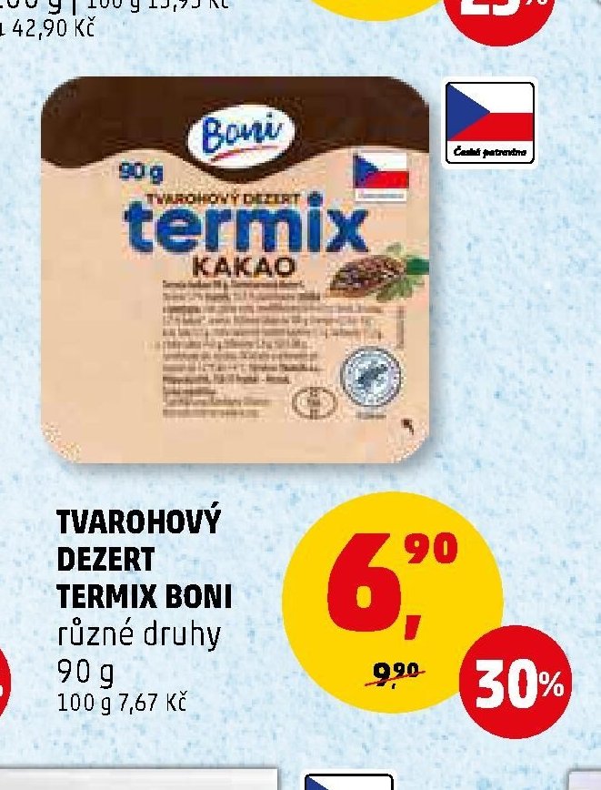TVAROHOVÝ DEZERT TERMIX BONI