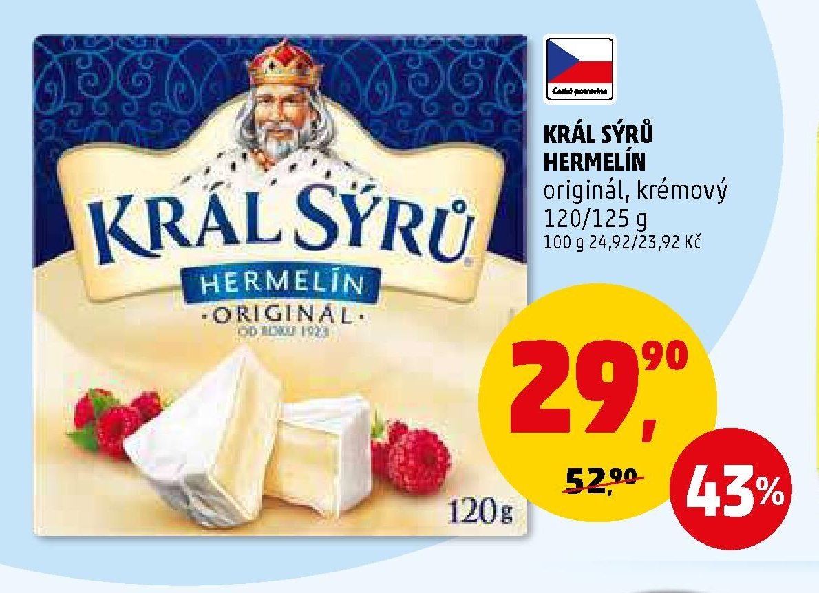 KRÁL SÝRŮ HERMELÍN